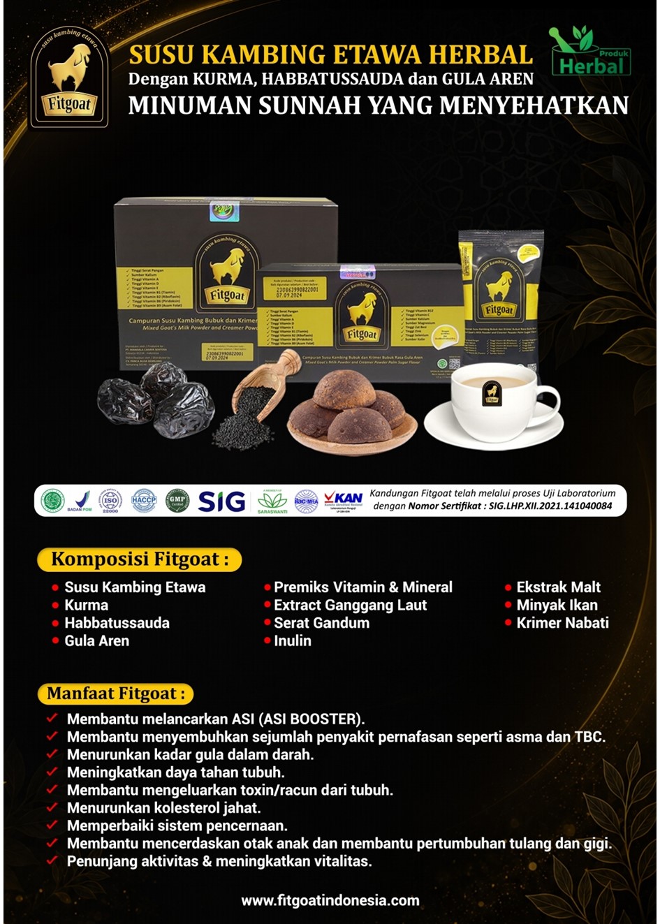 Susu Kambing Etawa Fitgoat